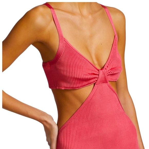 Cult Gaia Ribbed cutout dress - Picture 2 of 4